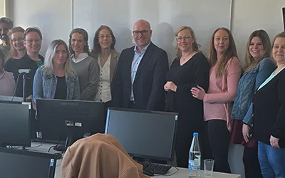 Unternehmensvorstellung der BARMER in Siegburg